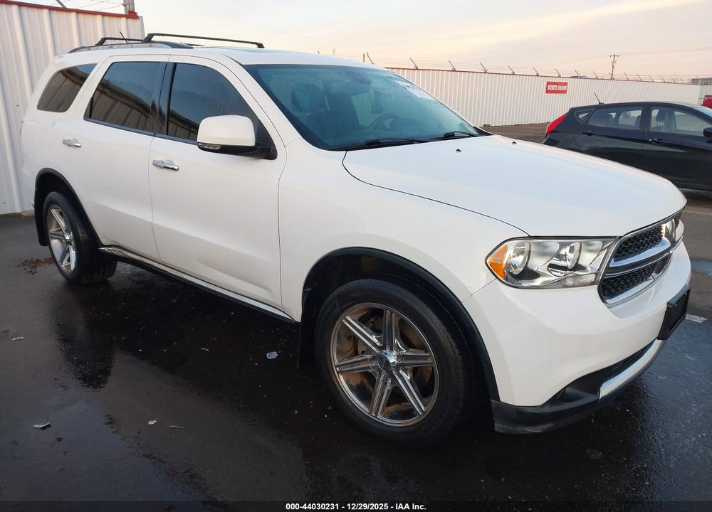2013 DODGE DURANGO VIN: 1C4SDJDTXDC689878