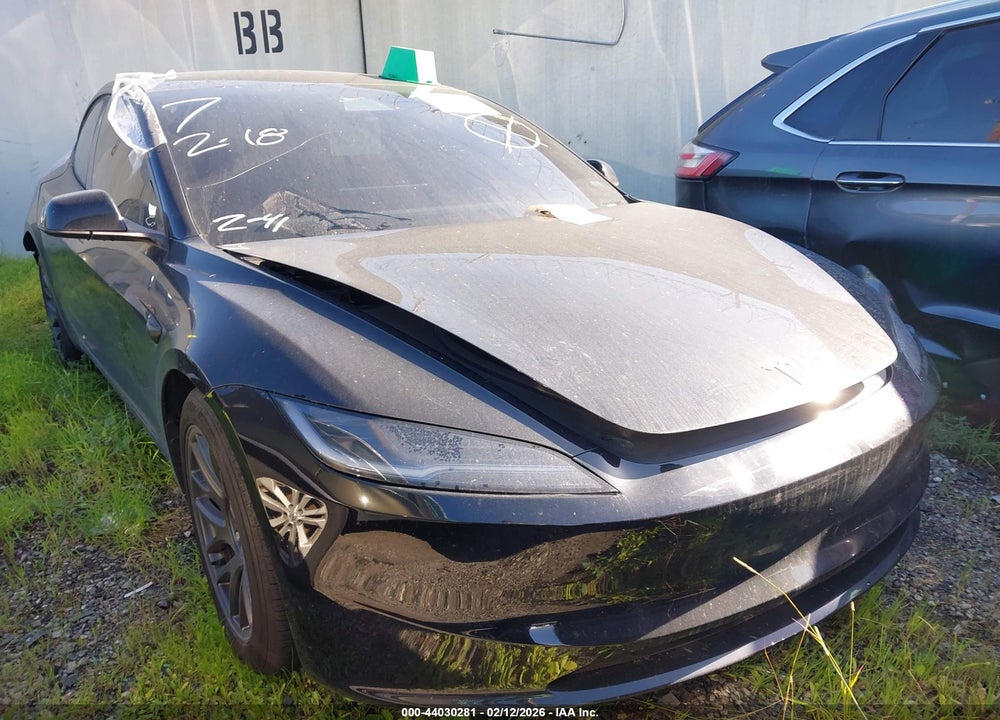 2025 TESLA MODEL 3 LONG RANGE ALL-WHEEL DRIVE VIN: 5YJ3E1EB9SF968617