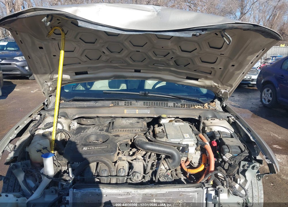 2019 FORD FUSION HYBRID SEL VIN: 3FA6P0MU5KR136622
