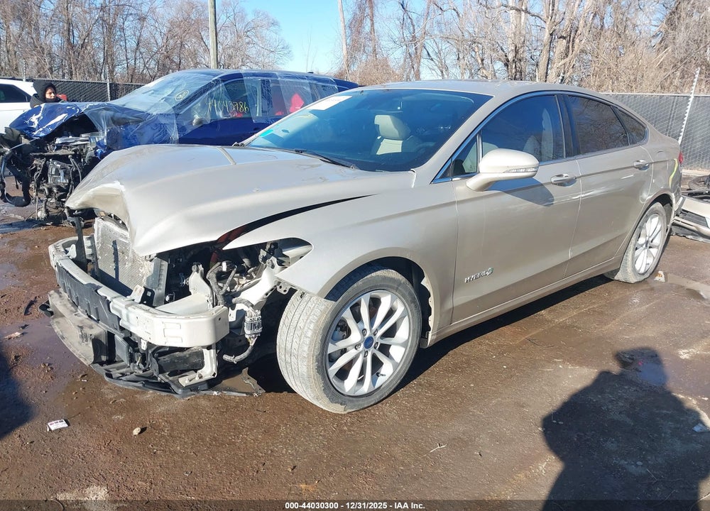 2019 FORD FUSION HYBRID SEL VIN: 3FA6P0MU5KR136622