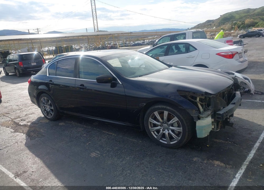 2011 INFINITI G37 LIMITED EDITION VIN: JN1CV6AP8BM500029