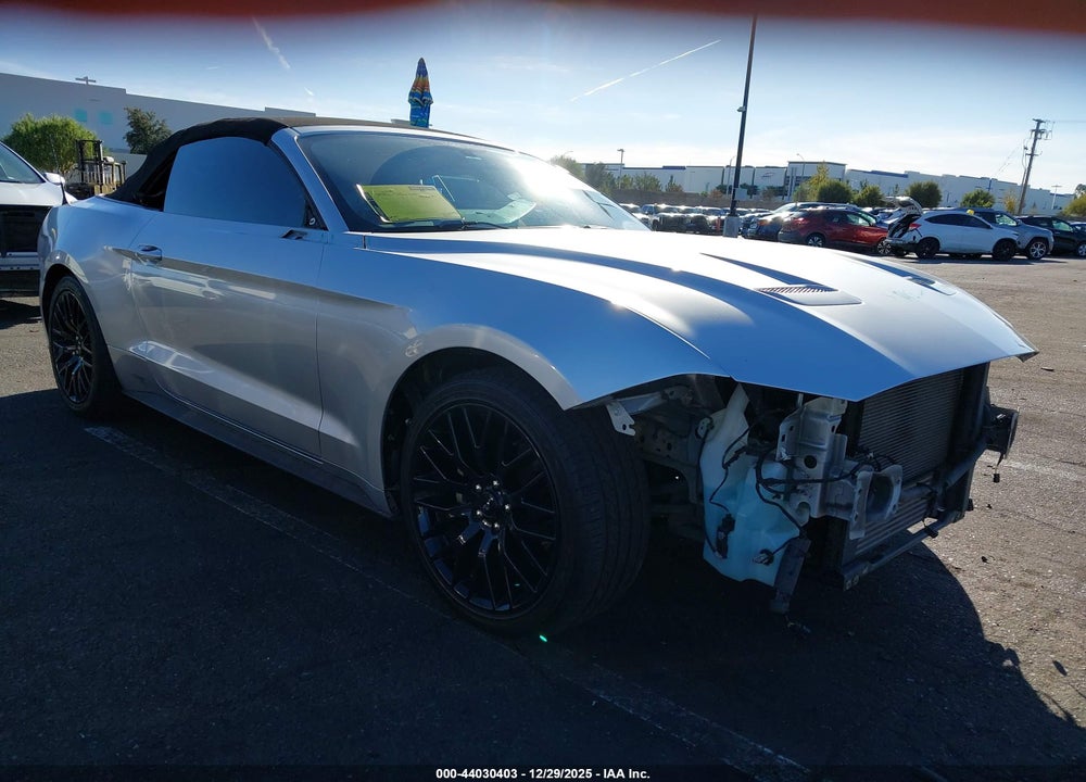 2019 FORD MUSTANG ECOBOOST PREMIUM VIN: 1FATP8UH3K5158612