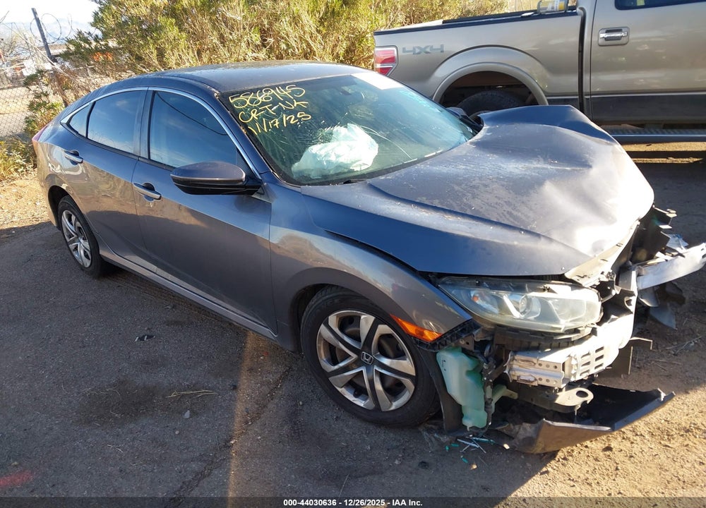 2016 HONDA CIVIC LX VIN: 19XFC2F52GE023958