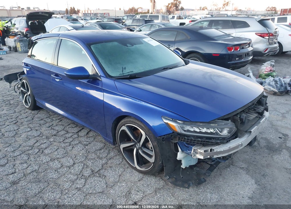 2018 HONDA ACCORD SPORT VIN: 1HGCV1F3XJA153147