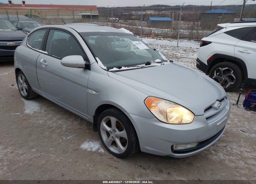 2007 HYUNDAI ACCENT SE VIN: KMHCN36C87U018228