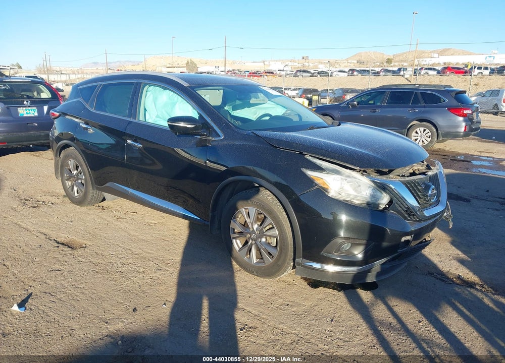 2015 NISSAN MURANO SL VIN: 5N1AZ2MH3FN253259