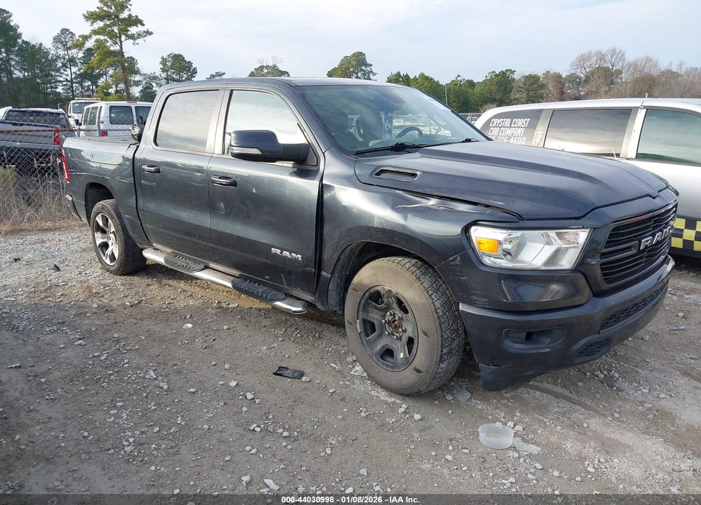 2019 RAM 1500 BIG HORN/LONE STAR  4X4 5'7 BOX VIN: 1C6SRFFTXKN726495