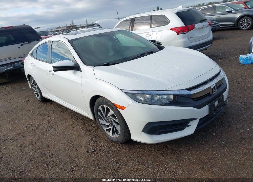 2018 HONDA CIVIC EX VIN: 2HGFC2F70JH569172