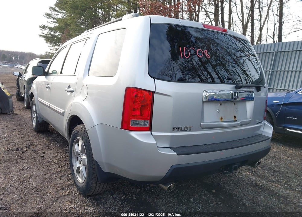 2009 HONDA PILOT EX-L VIN: 5FNYF48549B003037
