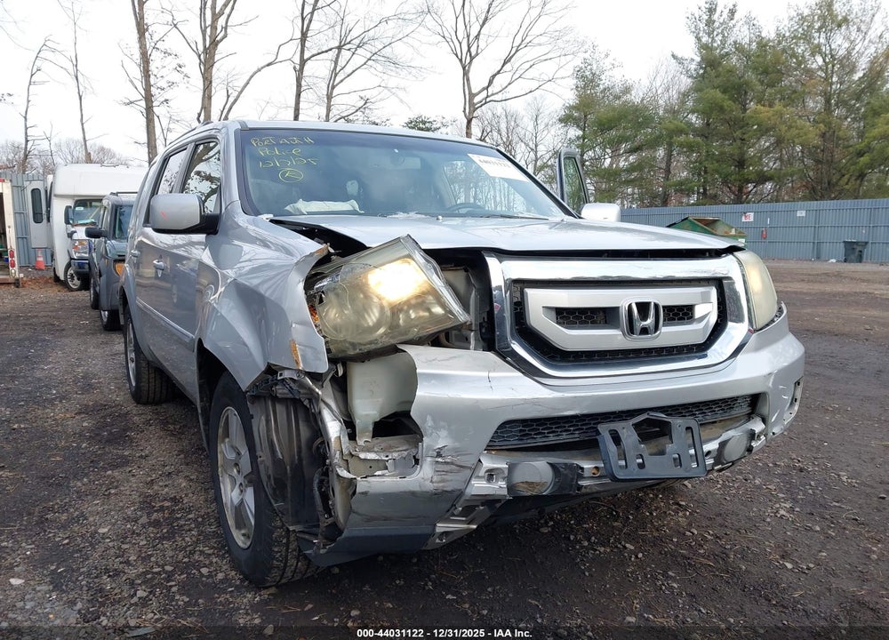 2009 HONDA PILOT EX-L VIN: 5FNYF48549B003037