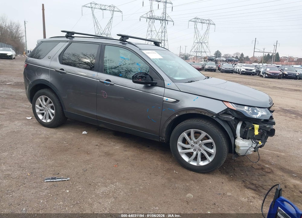 2016 LAND ROVER DISCOVERY SPORT HSE VIN: SALCR2BG0GH633238