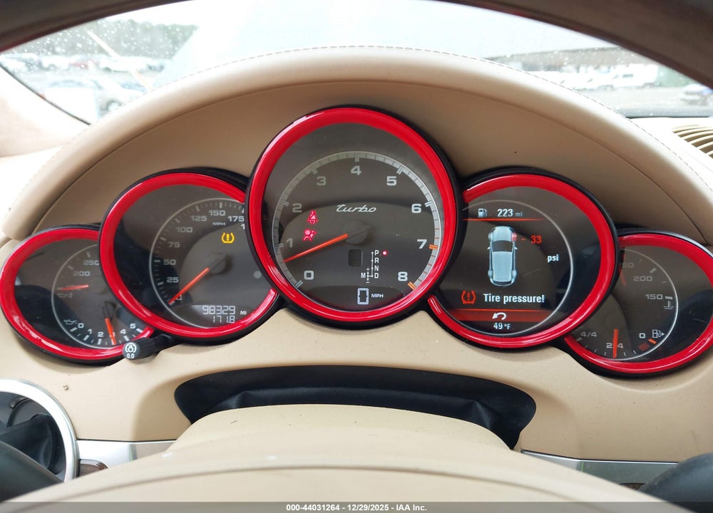 2013 PORSCHE CAYENNE TURBO VIN: WP1AC2A21DLA90690