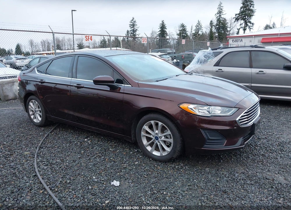 2019 FORD FUSION SE VIN: 3FA6P0HD5KR233149