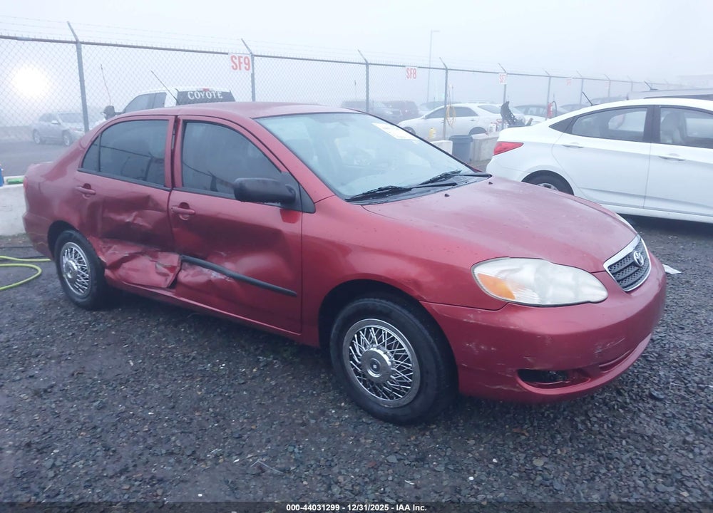 2008 TOYOTA COROLLA CE VIN: 1NXBR32EX8Z982631