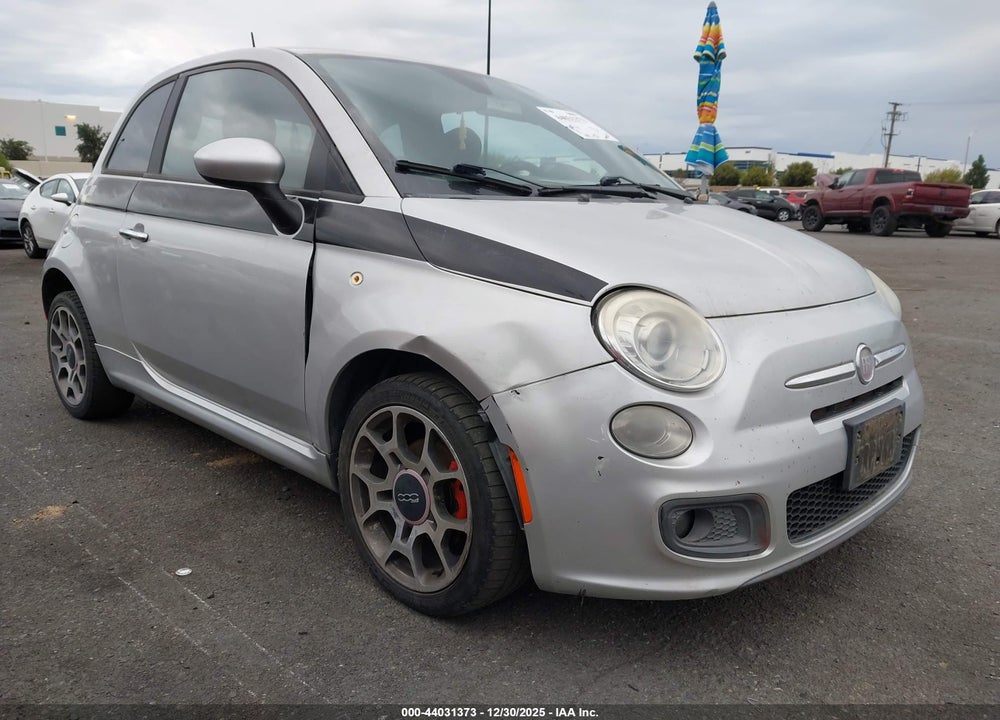 2013 FIAT 500 SPORT VIN: 3C3CFFBR6DT529055