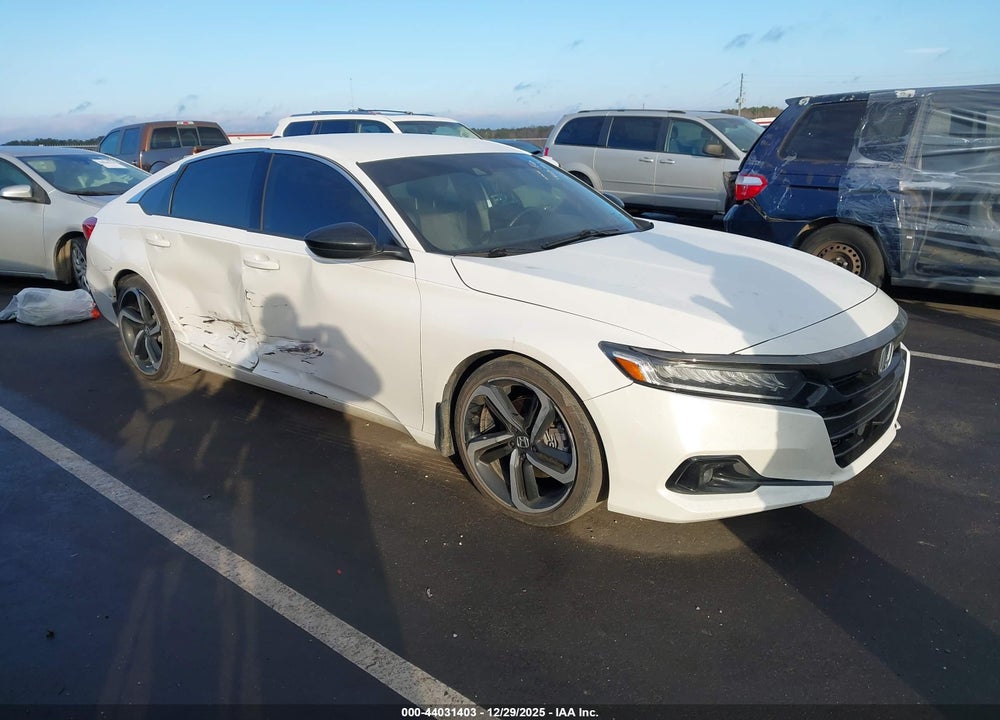 2022 HONDA ACCORD SPORT VIN: 1HGCV1F39NA067740