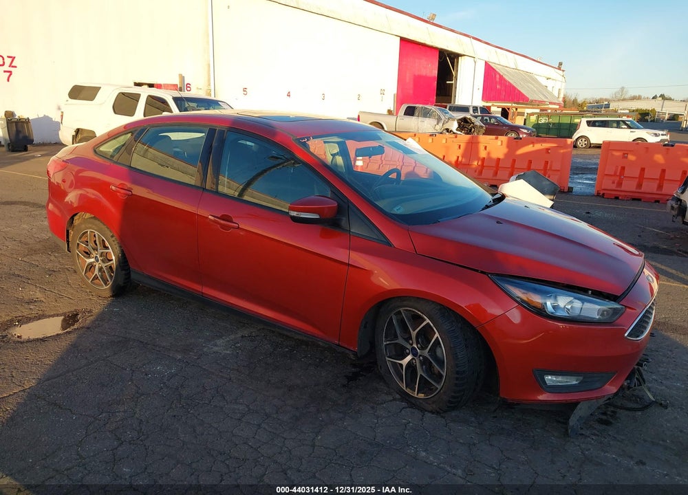 2018 FORD FOCUS SEL VIN: 1FADP3H25JL324989
