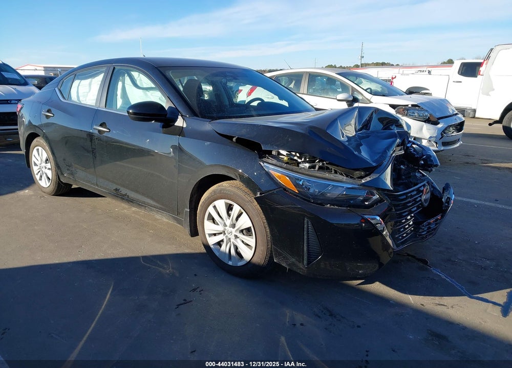 2025 NISSAN SENTRA S VIN: 3N1AB8BV5SY380048