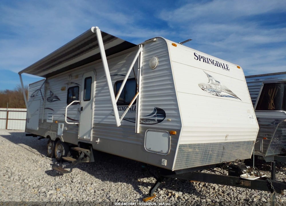 2011 SPRINGDALE 295 RB-SSR VIN: 4YDT29529BW103145