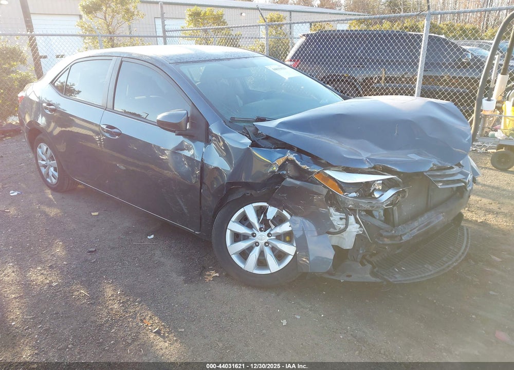 2014 TOYOTA COROLLA L VIN: 2T1BURHE8EC222364