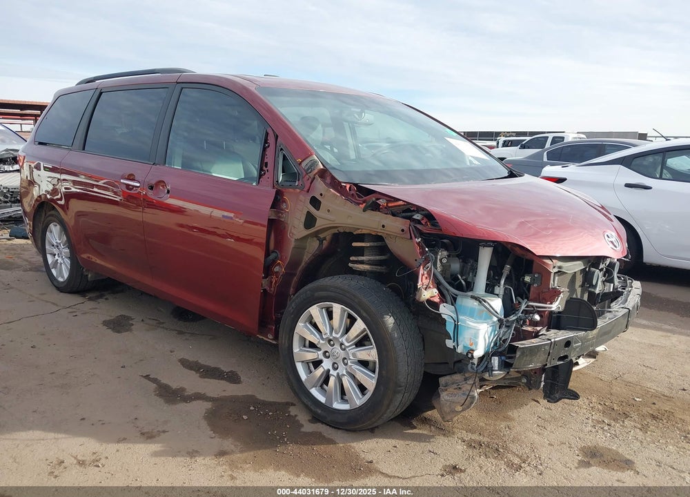 2017 TOYOTA SIENNA LIMITED 7 PASSENGER VIN: 5TDYZ3DC1HS795924
