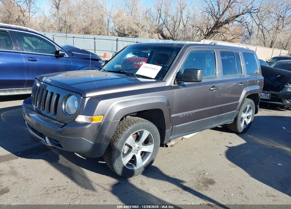 2017 JEEP PATRIOT HIGH ALTITUDE 4X4 VIN: 1C4NJRFB2HD210779
