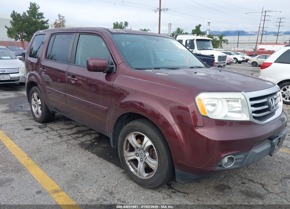 2013 HONDA PILOT EX-L VIN: 5FNYF3H78DB021111
