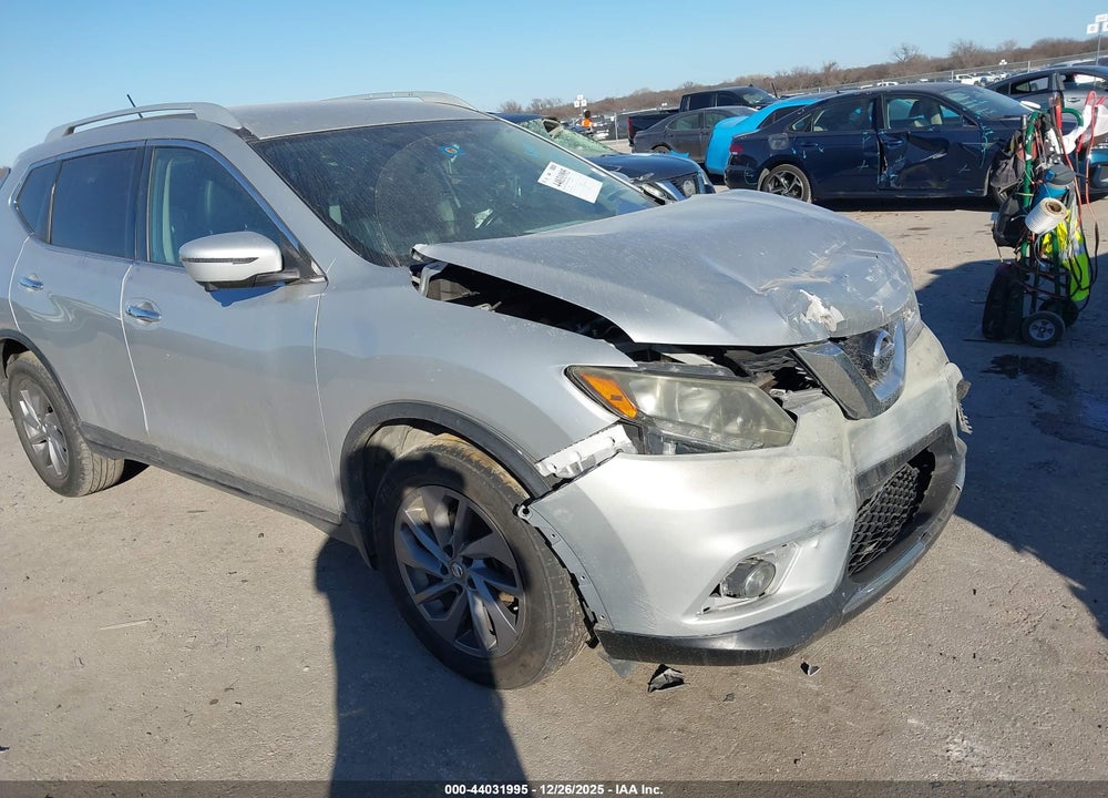 2016 NISSAN ROGUE SL VIN: 5N1AT2MV3GC749098