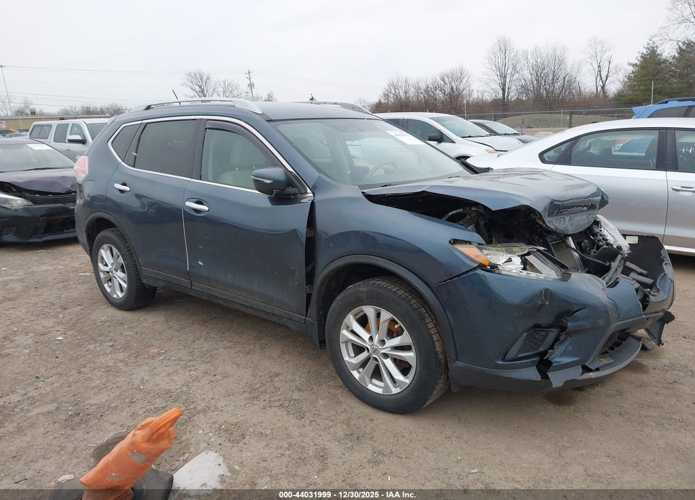 2014 NISSAN ROGUE SV VIN: 5N1AT2MV7EC815729