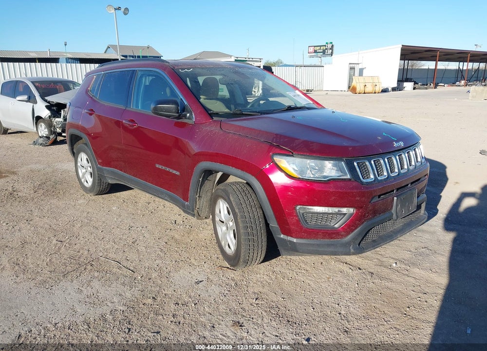 2020 JEEP COMPASS SPORT FWD VIN: 3C4NJCAB9LT218692