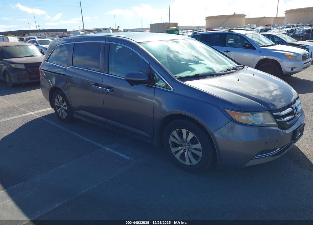 2016 HONDA ODYSSEY SE VIN: 5FNRL5H39GB023959