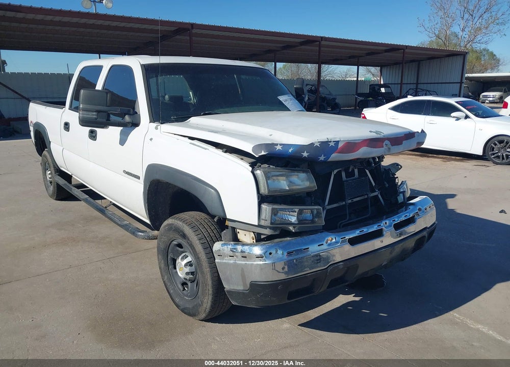 2006 CHEVROLET SILVERADO 2500HD WORK TRUCK VIN: 1GCHK23U26F244696