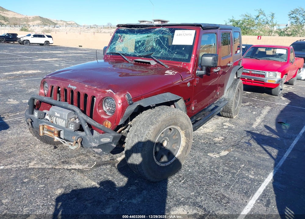 2008 JEEP WRANGLER UNLIMITED X VIN: 1J4GA391X8L518369