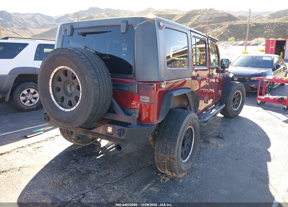 2008 JEEP WRANGLER UNLIMITED X VIN: 1J4GA391X8L518369