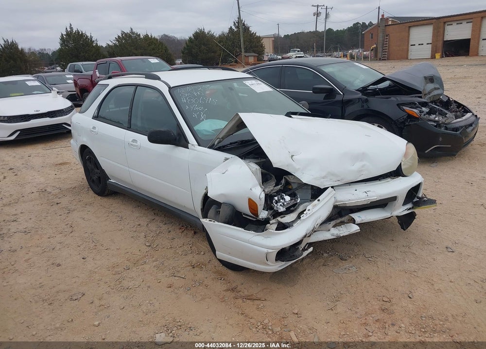 2002 SUBARU IMPREZA WRX VIN: JF1GG29622H806915