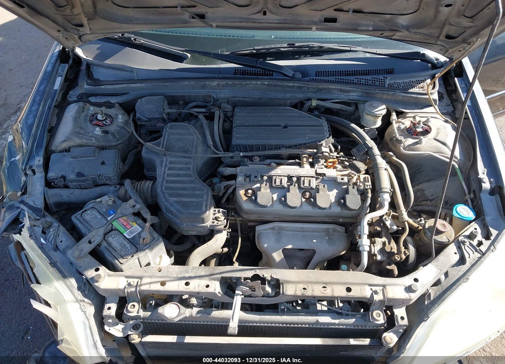 2004 HONDA CIVIC LX VIN: 2HGES16514H512586
