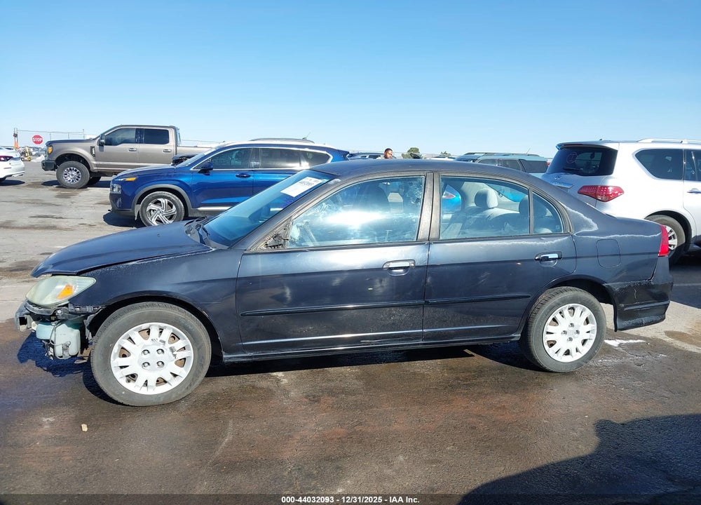 2004 HONDA CIVIC LX VIN: 2HGES16514H512586