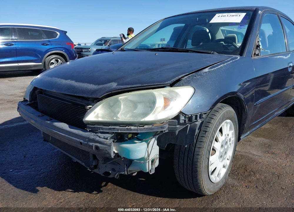 2004 HONDA CIVIC LX VIN: 2HGES16514H512586