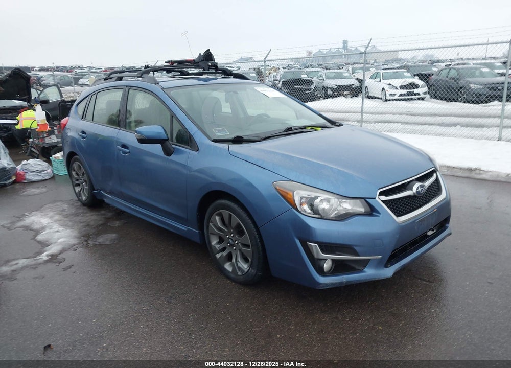 2015 SUBARU IMPREZA 2.0I SPORT PREMIUM VIN: JF1GPAU66F8205725