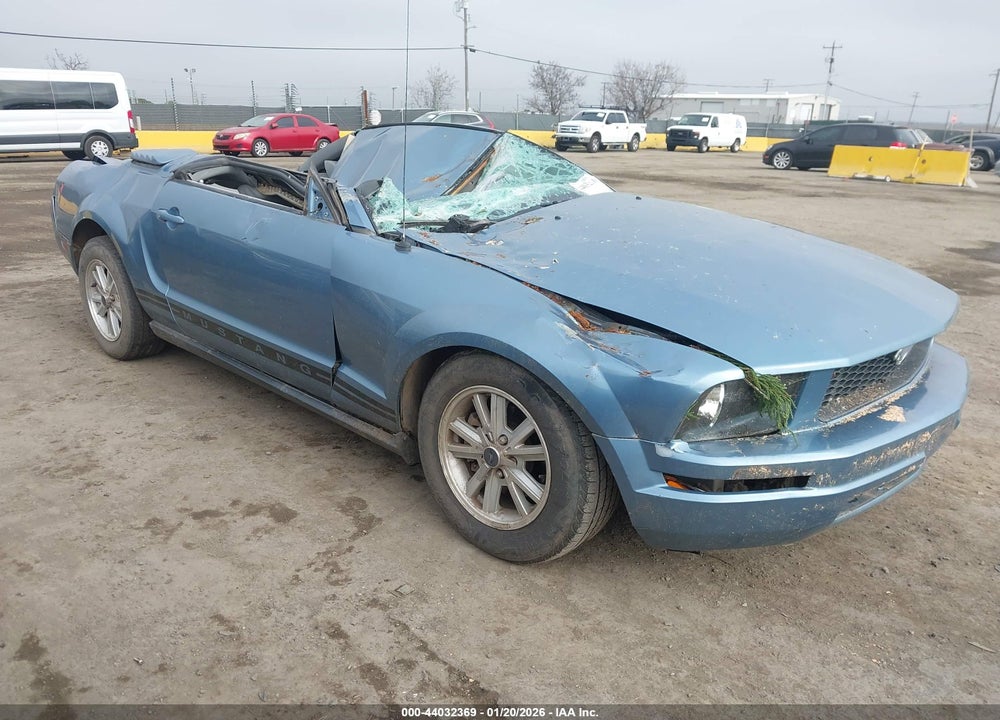 2006 FORD MUSTANG V6 VIN: 1ZVFT80N965175190