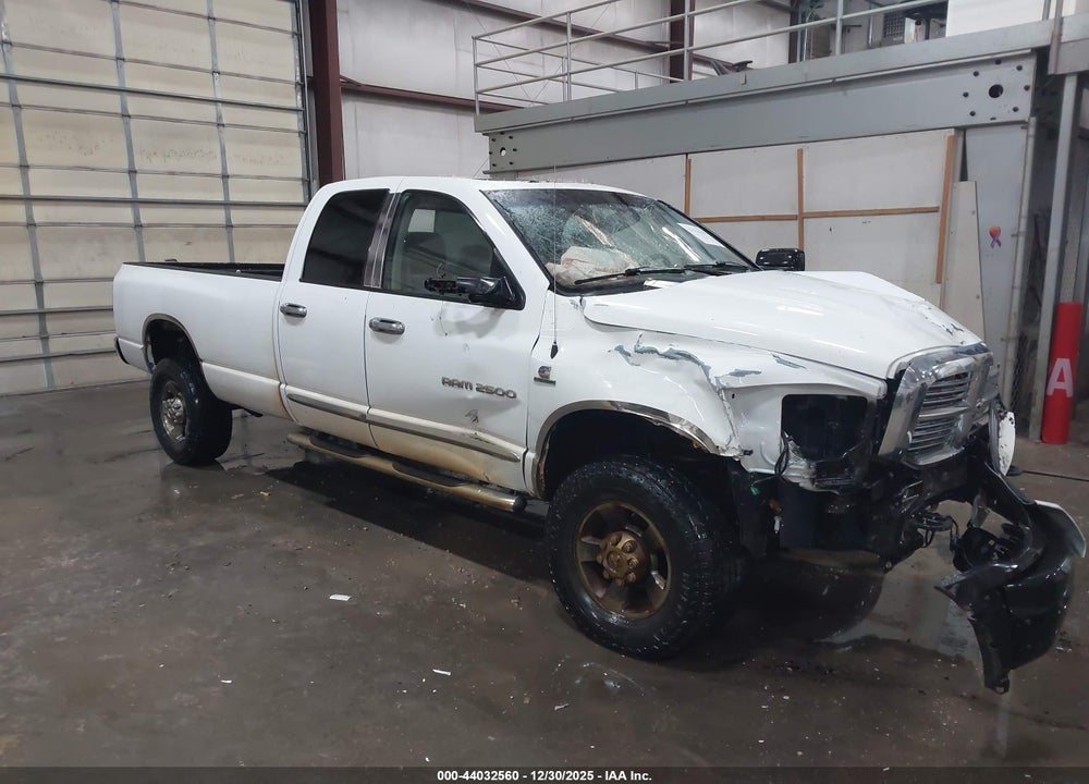 2006 DODGE RAM 2500 LARAMIE VIN: 3D3KS28CX6G142719