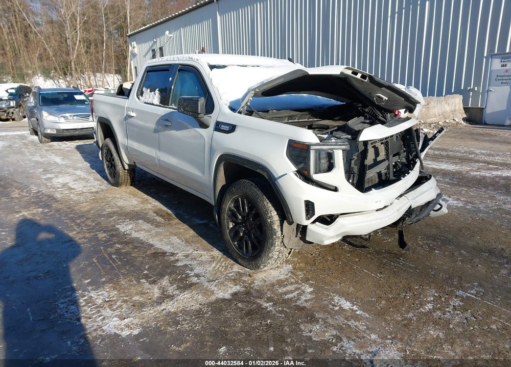 2022 GMC SIERRA 1500 4WD  SHORT BOX ELEVATION VIN: 3GTUUCET0NG564504