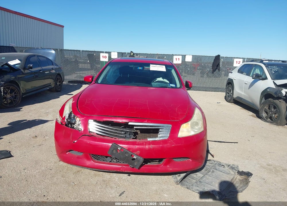 2007 INFINITI G35 SPORT VIN: JNKBV61E27M722496