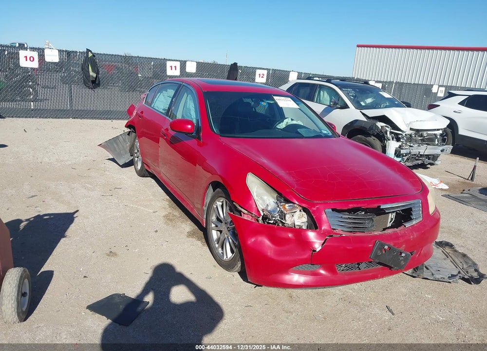 2007 INFINITI G35 SPORT VIN: JNKBV61E27M722496