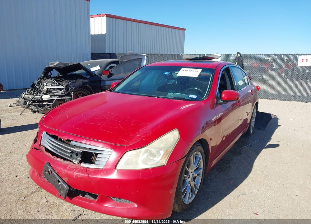 2007 INFINITI G35 SPORT VIN: JNKBV61E27M722496