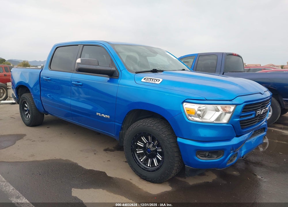 2021 RAM 1500 BIG HORN  4X2 5'7 BOX VIN: 1C6RREFTXMN502932
