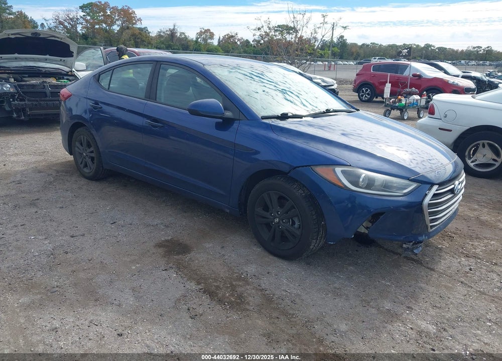2018 HYUNDAI ELANTRA SEL VIN: 5NPD84LFXJH244101