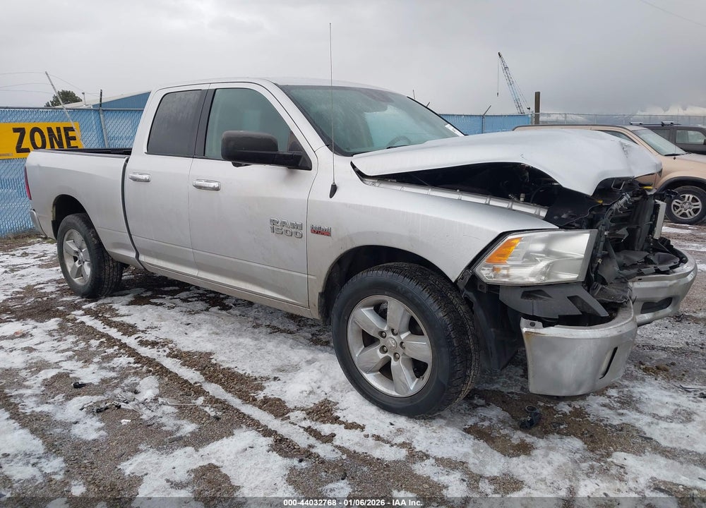 2016 RAM 1500 BIG HORN VIN: 1C6RR7GT8GS384167