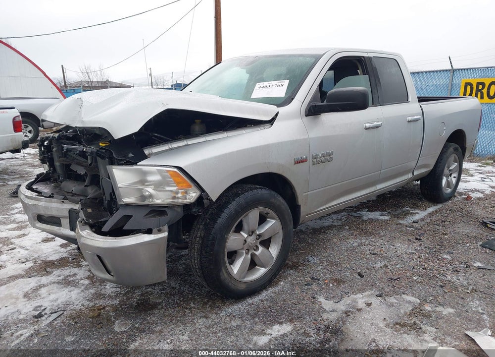 2016 RAM 1500 BIG HORN VIN: 1C6RR7GT8GS384167