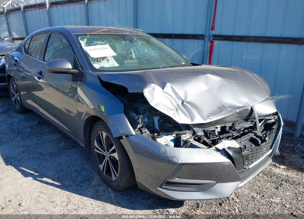 2022 NISSAN SENTRA SV XTRONIC CVT VIN: 3N1AB8CV6NY271472